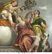 Paolo Veronese Allegory of Love IV Happy Union oil on canvas